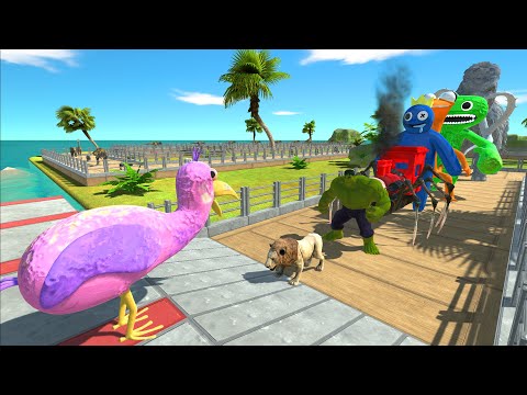 Opilia Bird Oasis Death Run - Animal Revolt Battle Simulator