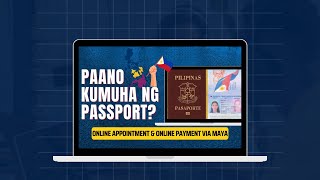 PASSPORT APPOINTMENT & PAYMENT VIA MAYA| #passport #passportappointment #maya #paymaya