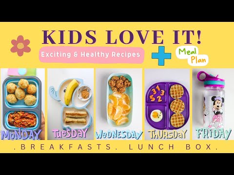 Breakfast + Lunch  Box Ideas for Back To School  : Fun & Healthy Meals - Sisi Yemmie