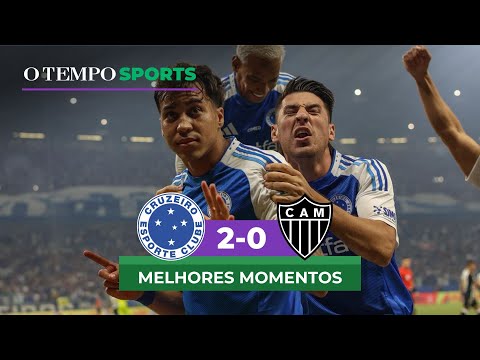 CRUZEIRO 2X0 ATLÉTICO - Confira os MELHORES MOMENTOS da partida