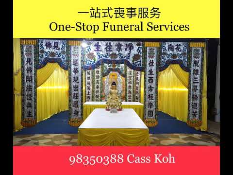 Buddhist Funeral Service from $3388 - Cass Koh 98350388/Funeral Tentage Setup/Funeral Tentage Rental