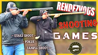Old School Shooting Games: Muzzleloader Challenges In The Woods