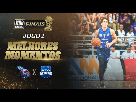 COM EMOÇÃO! | SESI FRANCA 65 x 69 KTO MINAS | PLAYOFFS NBB CAIXA 2024/25 | FINAIS | JOGO 1