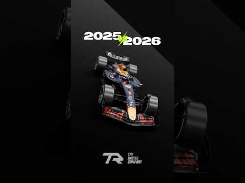 2025 vs 2026 F1 Cars: What’s Changing? #formula1 #f1