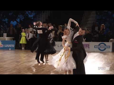 Dmitry Chelpanov - Ksenia Voronenkova RUS WDSF Open Youth Standard - Final Slow Foxtrot