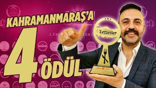 FAVORİ LEZZETLER ÖDÜLLERİ SAHİPLERİNİ BULDU. KAHRAMANMARAŞ 4 DALDA 1.LİĞE LAYIK GÖRÜLDÜ