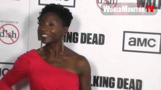 Jeryl Prescott arrives at The Walking Dead Season 3 premiere video
