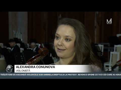 Celebra violonistă Alexandra Conunova, pe scena de la Chișinău. „Este o mare plăcere”