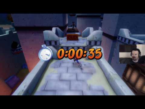 Crash Bandicoot 3: WARPED (N-Sanity HD) playthrough pt61 - Flaming Passion Time Trial