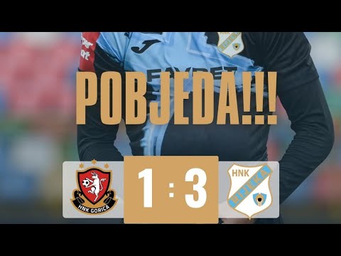 Gorica -Rijeka napokon pobjeda..komentar utakmice Marko , Adria i naravno ja 🩵🤍🩵🤍🩵
