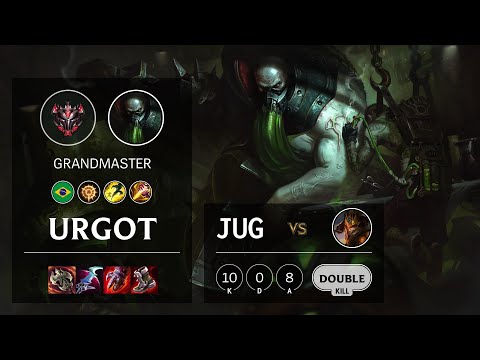 Urgot Jungle vs Jarvan IV - BR Grandmaster Patch 10.24