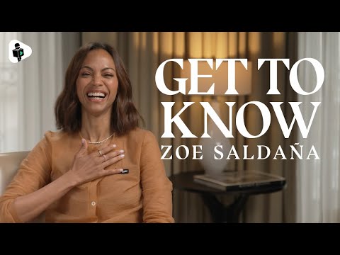 Get To Know: Zoe Saldaña | Special Ops Lioness Interview | IGV Presents