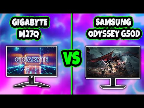 Gigabyte M27Q vs Samsung G50D | Best $300 Gaming Monitor