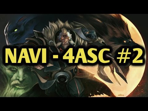 NAVI vs 4ASC (4 Anchors) Highlights The International 5 Game 2