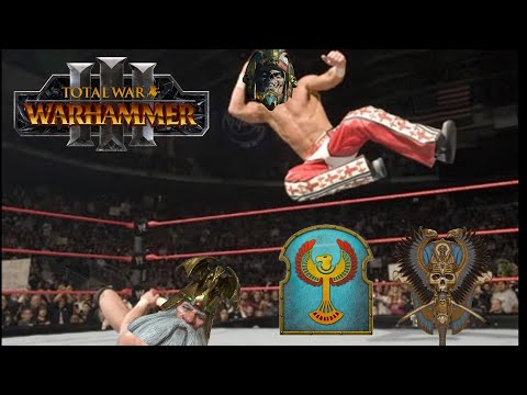 Settra Takes Back the Badlands ||  Tomb Kings Lore Campaign || Total War Warhammer 3