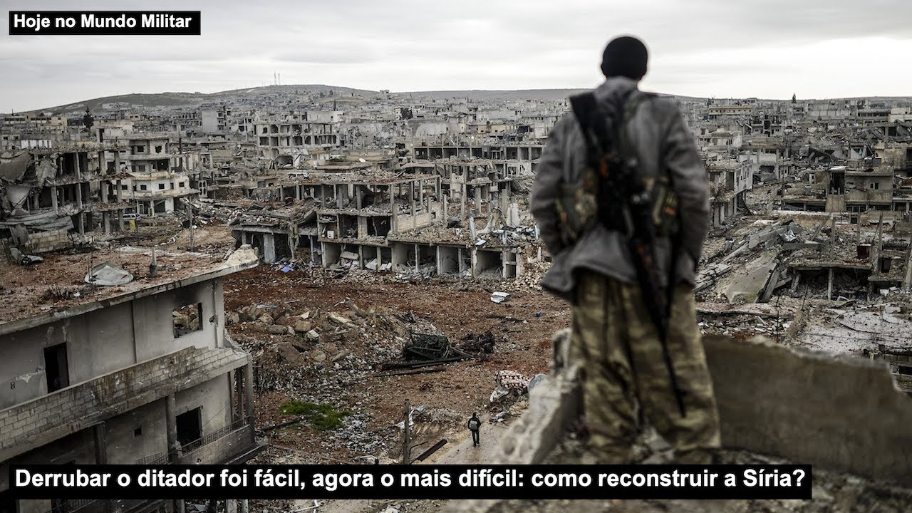 Derrubar o ditador foi fácil, agora o mais difícil: como reconstruir a Síria?