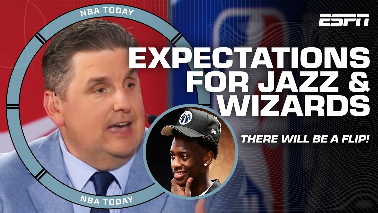 Evaluating how far AJ Dybantsa & Darryn Peterson MOVE THE NEEDLE for Wizards, Jazz | NBA Today