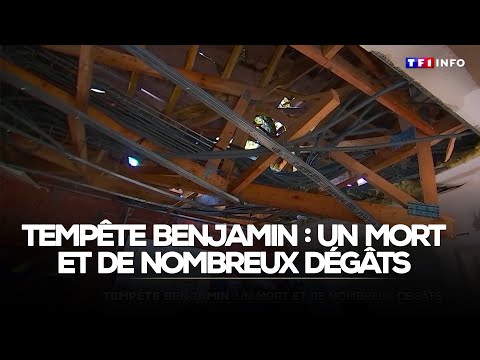 Tempête Benjamin : un mort et de nombreux dégâts