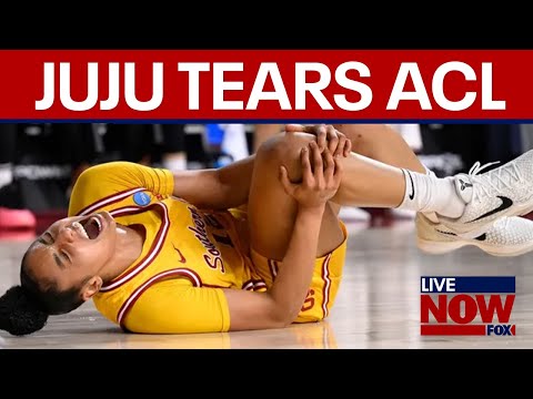 Video | USC star JuJu Watkins tears ACL in NCAA tournament
