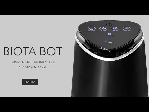 Biota Bot Air Purifier Review - Clean Air Smoke / Pets / Allergies