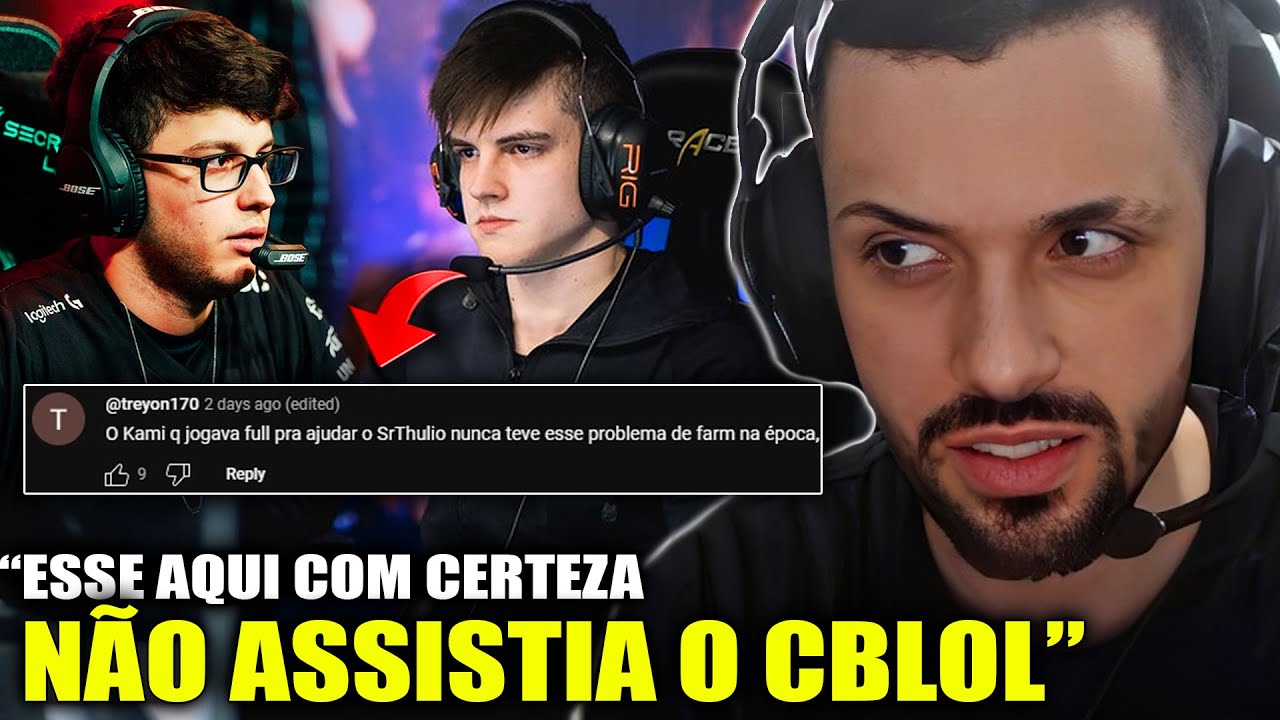 SOBROU PRO KAMI ?! Dynquedo lendo comentários da TRETA do Minerva e Grevthar e mais