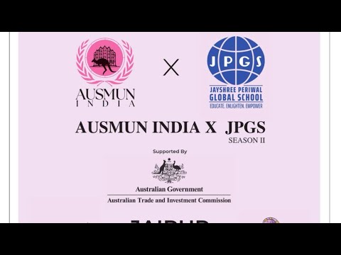 AUSMUN x JPGS Season 2 in association with Austrade 