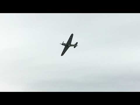 Hawker Sea Hurricane 1B and a Hurricane Mk.1