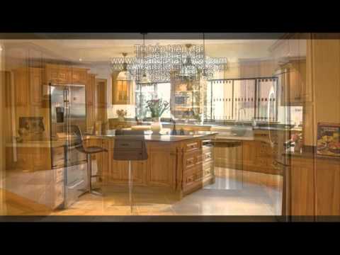 0902516162 -  Nội thất tủ bếp gỗ sồi, Oak kitchen cabinets (Hoangphatwood)