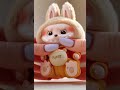 Squish Test Labubu Dressed As Winnie The Pooh