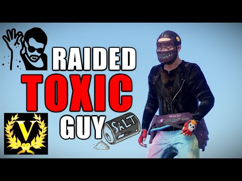 Raiding my Neighbour while he's ONLINE! (RUST)