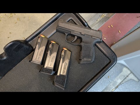 SIG Sauer P365 with Popular Concealed Carry Magazines (9mm)