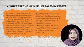 Case Study 2 FedEx Kinko's Vs The UPS Stores