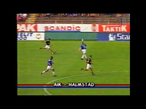 AIK - Halmstads BK (Allsvenskan 1995)