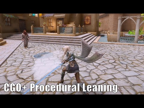 Skyrim Mods: Combat Gameplay Overhaul + (Procedural Leaning Test)
