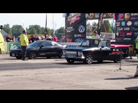 Thumbnail for IZ 2715 Turbo vs Toyota Celica GT4 1/4 mile drag race by Toyota Celica