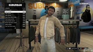 GTA 5 - All Clothing Stores with Franklin