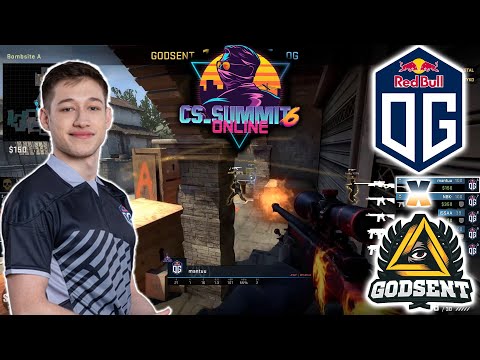 🇪🇺 OG Mantuu vs 🇪🇺 GODSENT INFERNO POV HIGHLIGHTS - cs summit 6