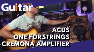 Video thumbnail for Acus One ForStrings Cremona Amplifier | Review by Guitar Interactive Magazine