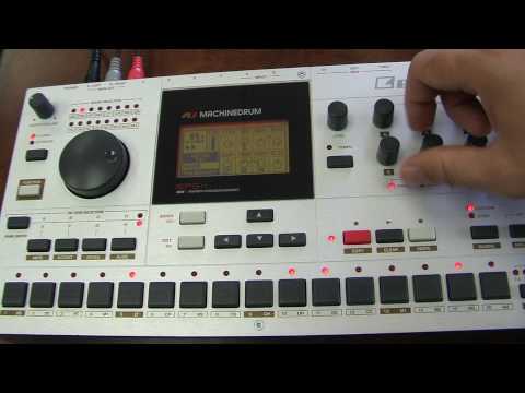 Elektron MachineDrum mkII Live Tweak Demo