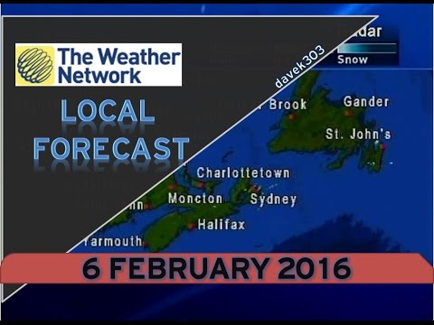 The Weather Network Local Forecast - 6 February 2016 (2)