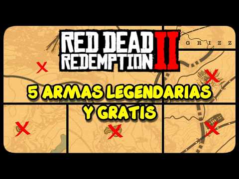 🔥 5 Legendary Weapons Hidden in RED DEAD REDEMPTION 2