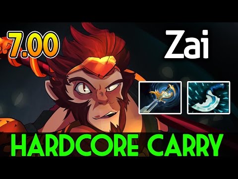 Zai DOTA 2 Patch 7.00 [Monkey King] Hardcore Carry