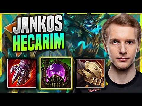 JANKOS IS A BEAST WITH HECARIM TURBO CHEMTANK! - G2 Jankos Plays Hecarim JUNGLE vs Lillia! |