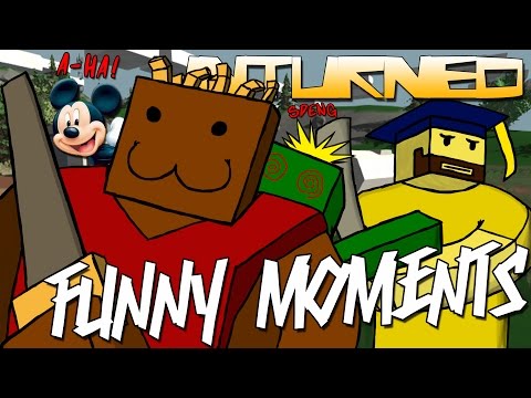 UNTURNED Funny Moments - Le Avventure Di Topolino! w/ Khanami, Poppo & Sten