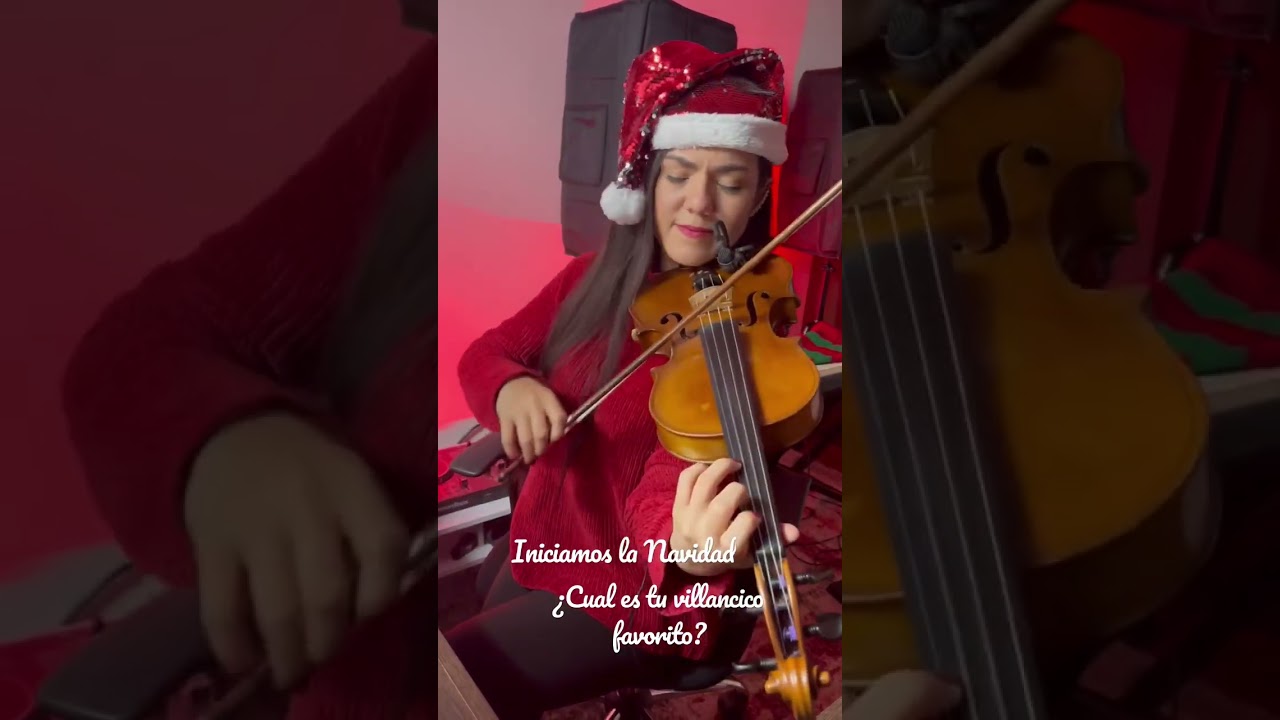 Burrito sabanero ♥️🎄🎻 Lolitaviolín #violinista #navidad #villancicosdenavidad #burritosabanero