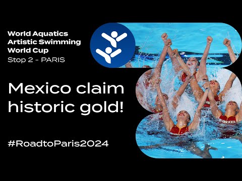 Плавание MEXICO claim in the brand new Olympic venue in Paris!