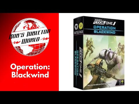 Rob looks at  Infinity Code One: Operation Blackwind
