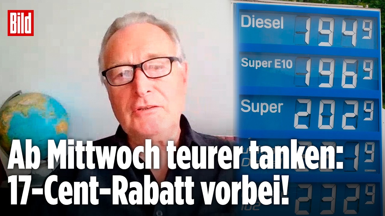 Experte zum Tankrabatt-AUS: „So schnell wie möglich volltanken!“