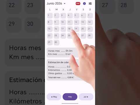 Horas de Trabajo, Km y Gastos video thumbnail