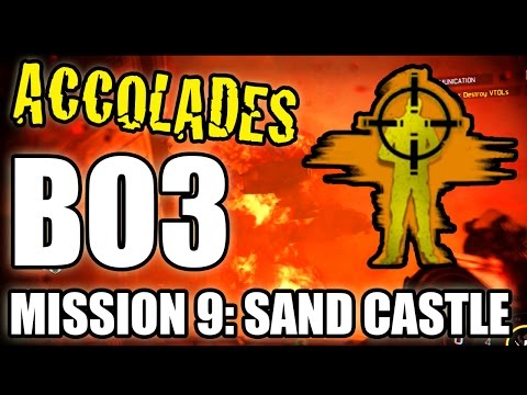 All Mission 9 Sand Castles Accolades | Call Of Duty Black Ops 3